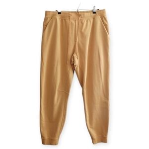 Lululemon Men's City Sweat Jogger French Terry 29" Joggers Yellow XXL